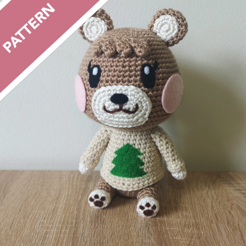 Maple crochet pattern Animal Crossing PDF file Etsy