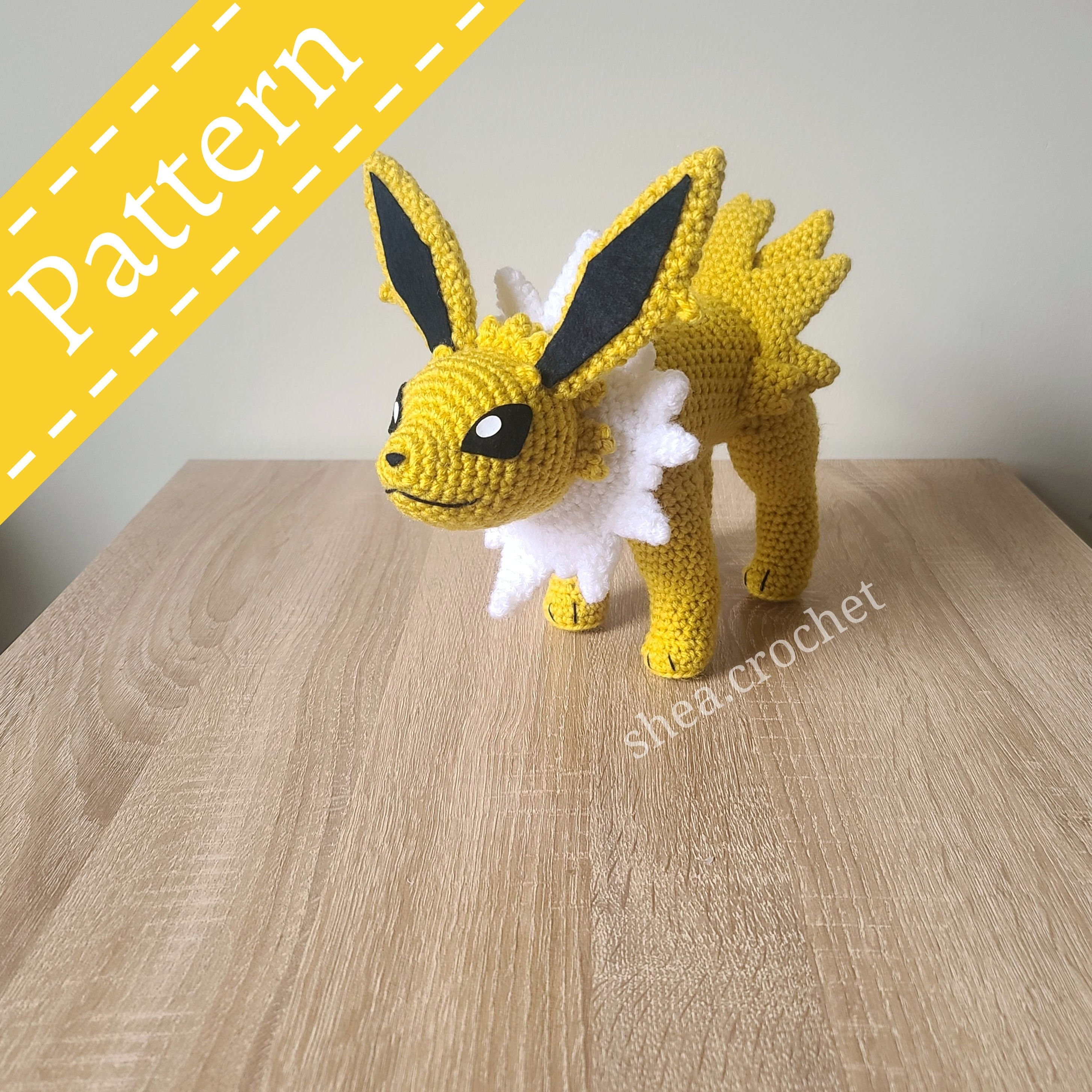 Jolteon Crochet Pattern PDF File Etsy