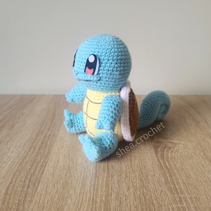 Squirtle crochet pattern PDF file image 2