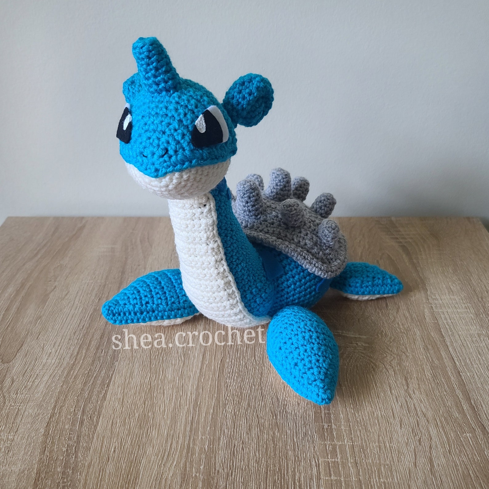 Lapras Crochet Pattern PDF File Etsy Canada