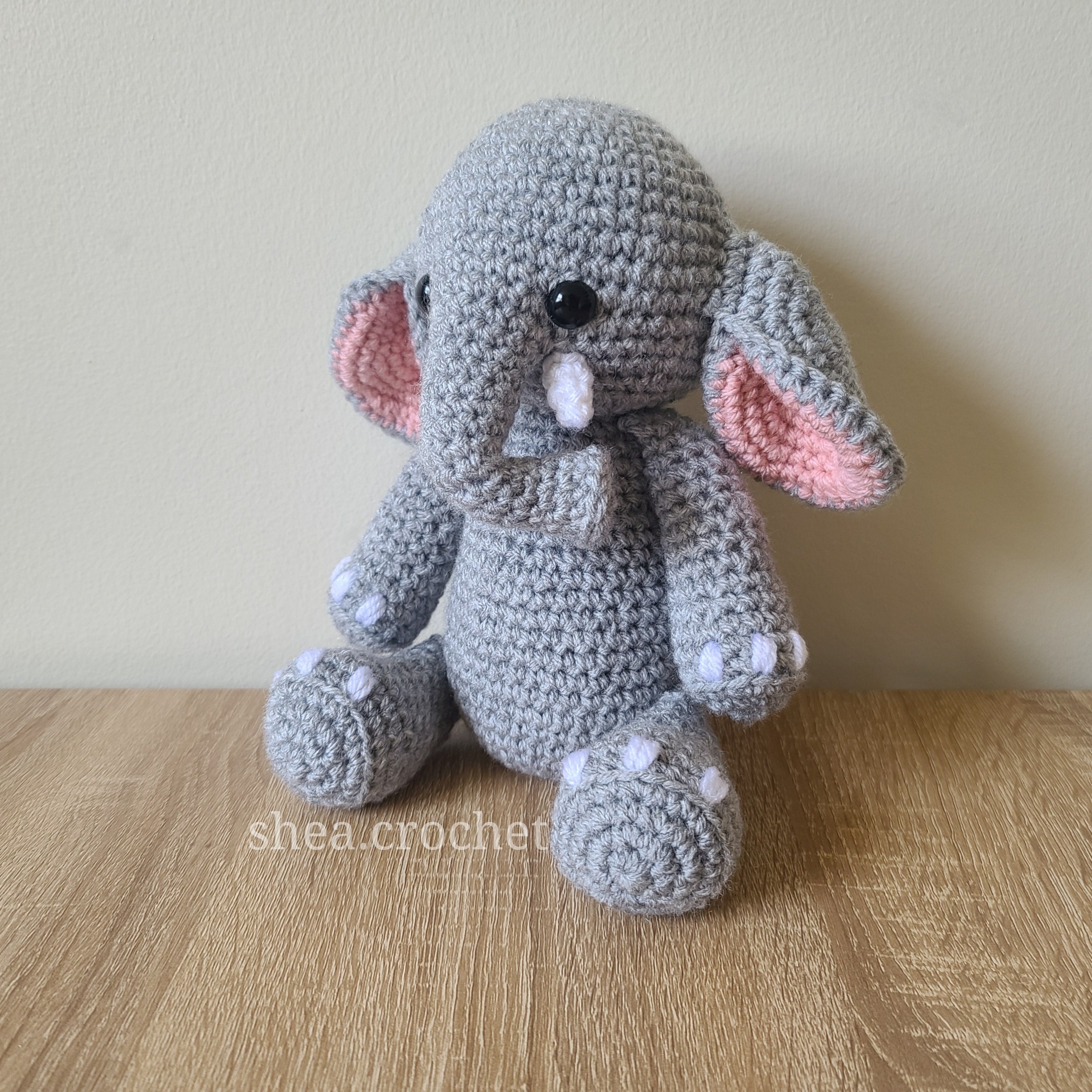 Elephant Crochet Pattern - PDF File - Etsy