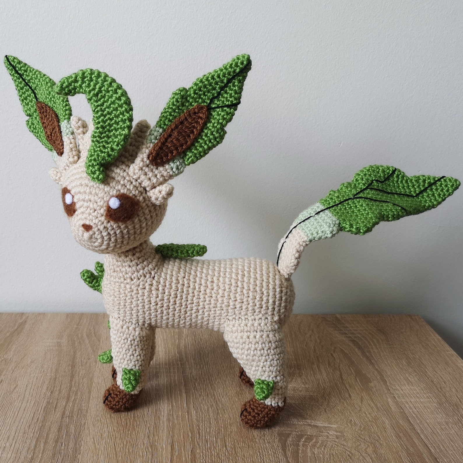 Leafeon crochet pattern Etsy