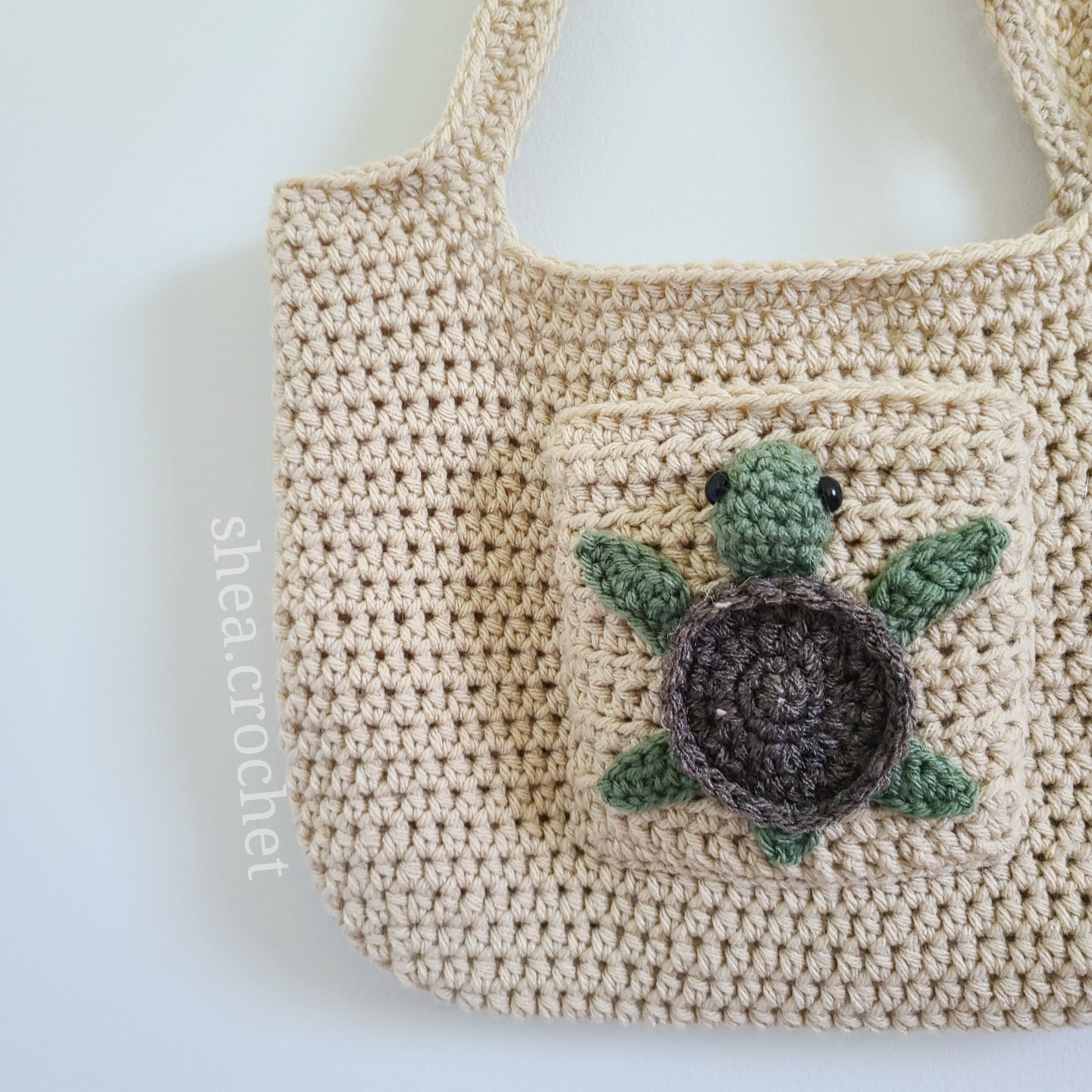 Sea Turtle Tote Crochet Pattern PDF File - Etsy