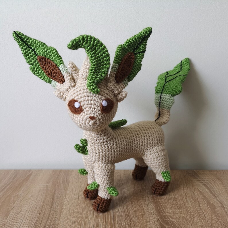 Leafeon & glaceon crochet pattern Etsy