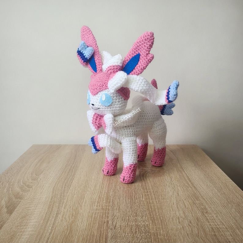 Sylveon Crochet Pattern PDF File Etsy Canada