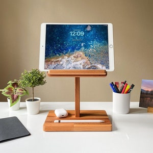 iPad Stand, Tablet Stand, Adjustable Tablet Holder