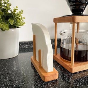 V60 Coffee Filter Stand, Coffee Filter Holder, Pour Over Coffee Filter Storage