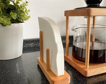 V60 Coffee Filter Stand, Coffee Filter Holder, Pour Over Coffee Filter Storage