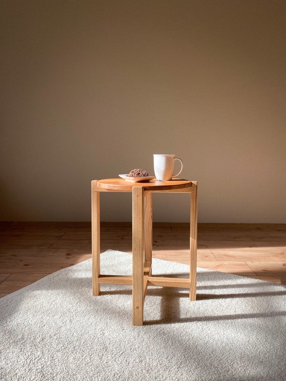 Side Table Round Side Table Small Coffee Table End Table - Etsy