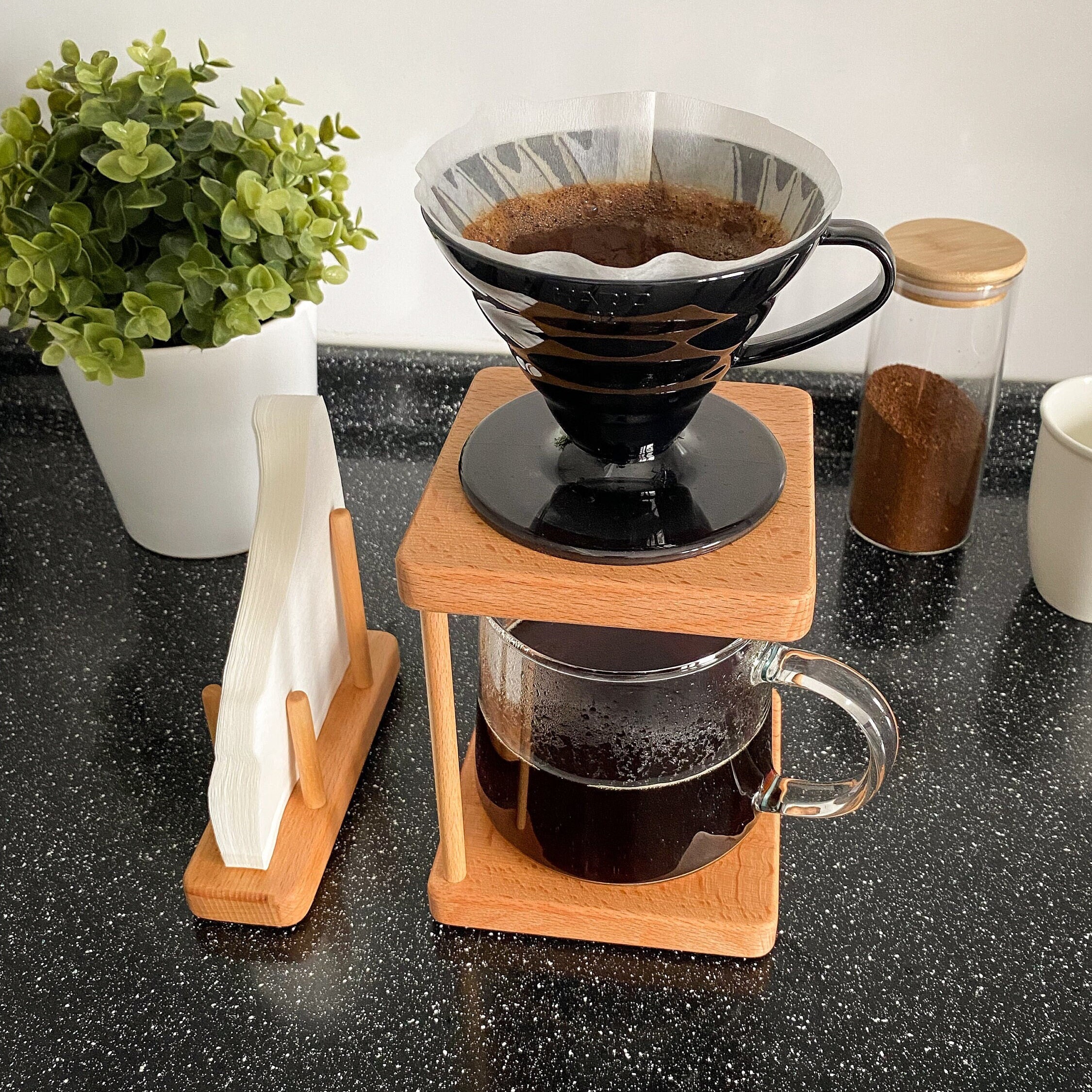 Custom Pour-over coffee stand for v60 x Conscious Bean
