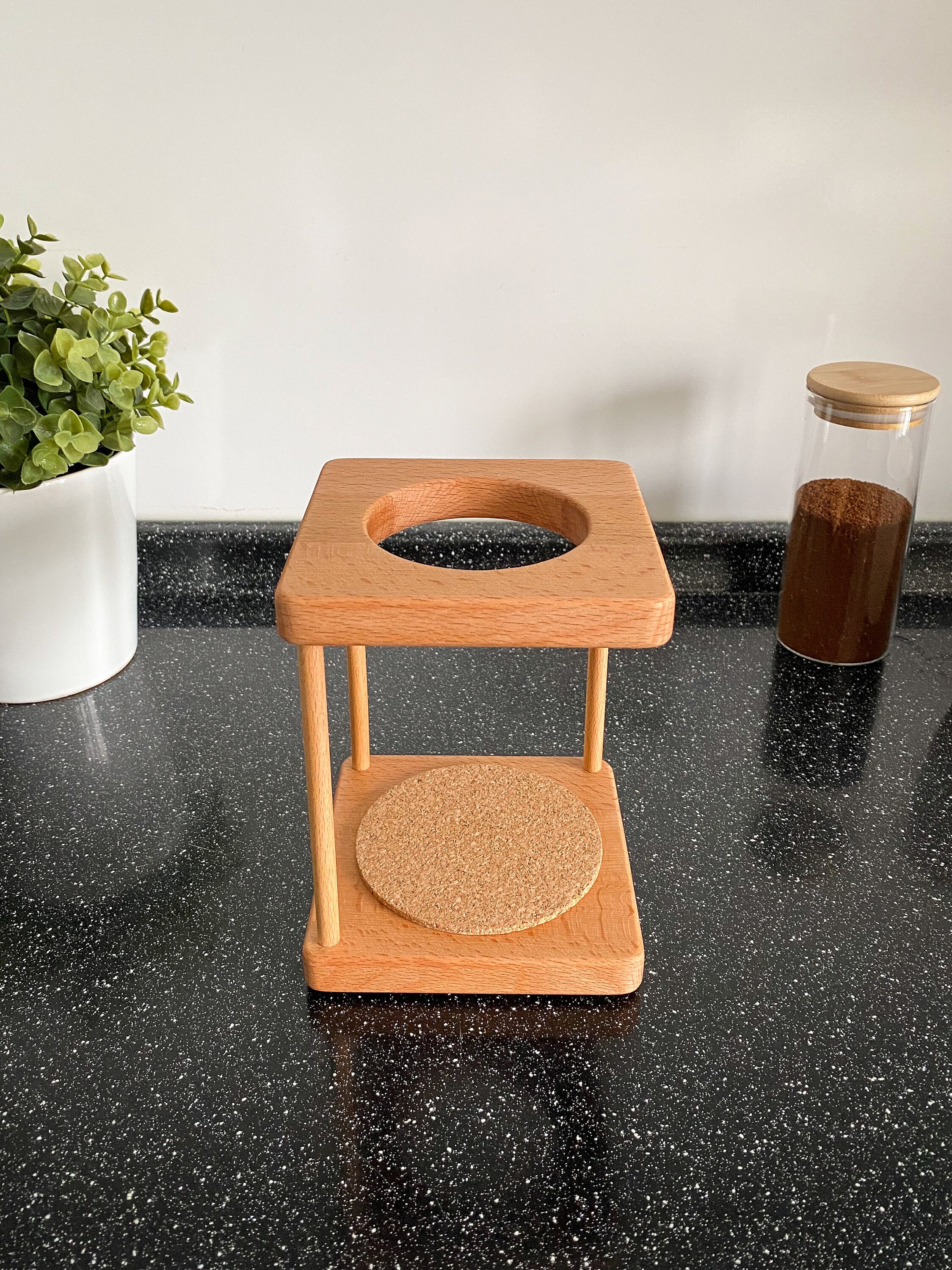 V60 Coffee Dripper Stand and Filter Stand Pour Over Coffee Etsy