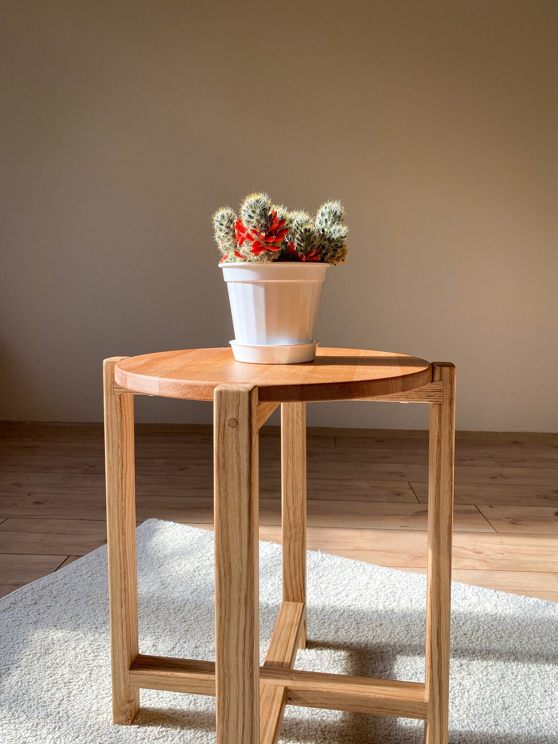 Side Table Round Side Table Small Coffee Table End Table - Etsy