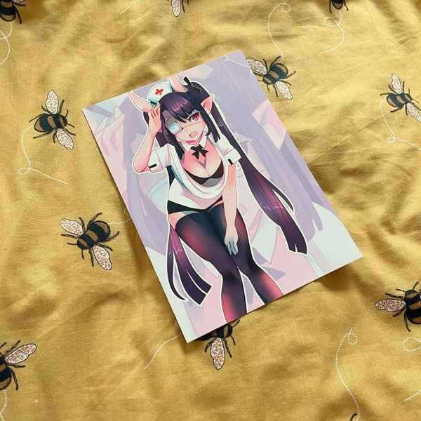 A5 Print Azalea Demon Princess Nurse Cosplay Original Character