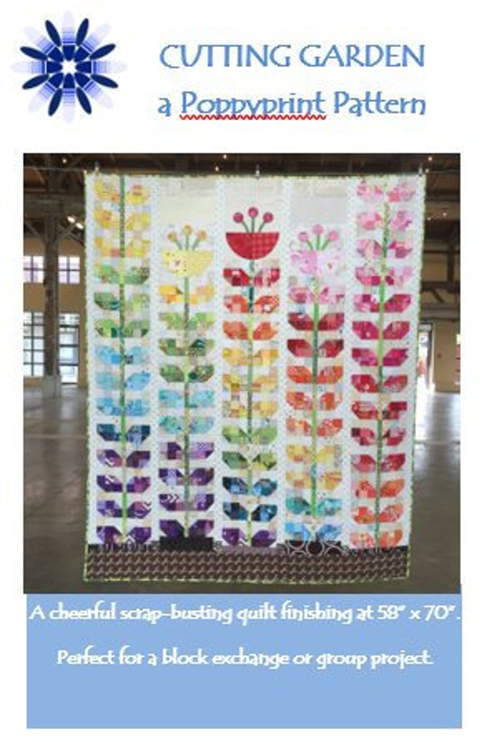 Cutting Garden QUILT PATTERN Etsy