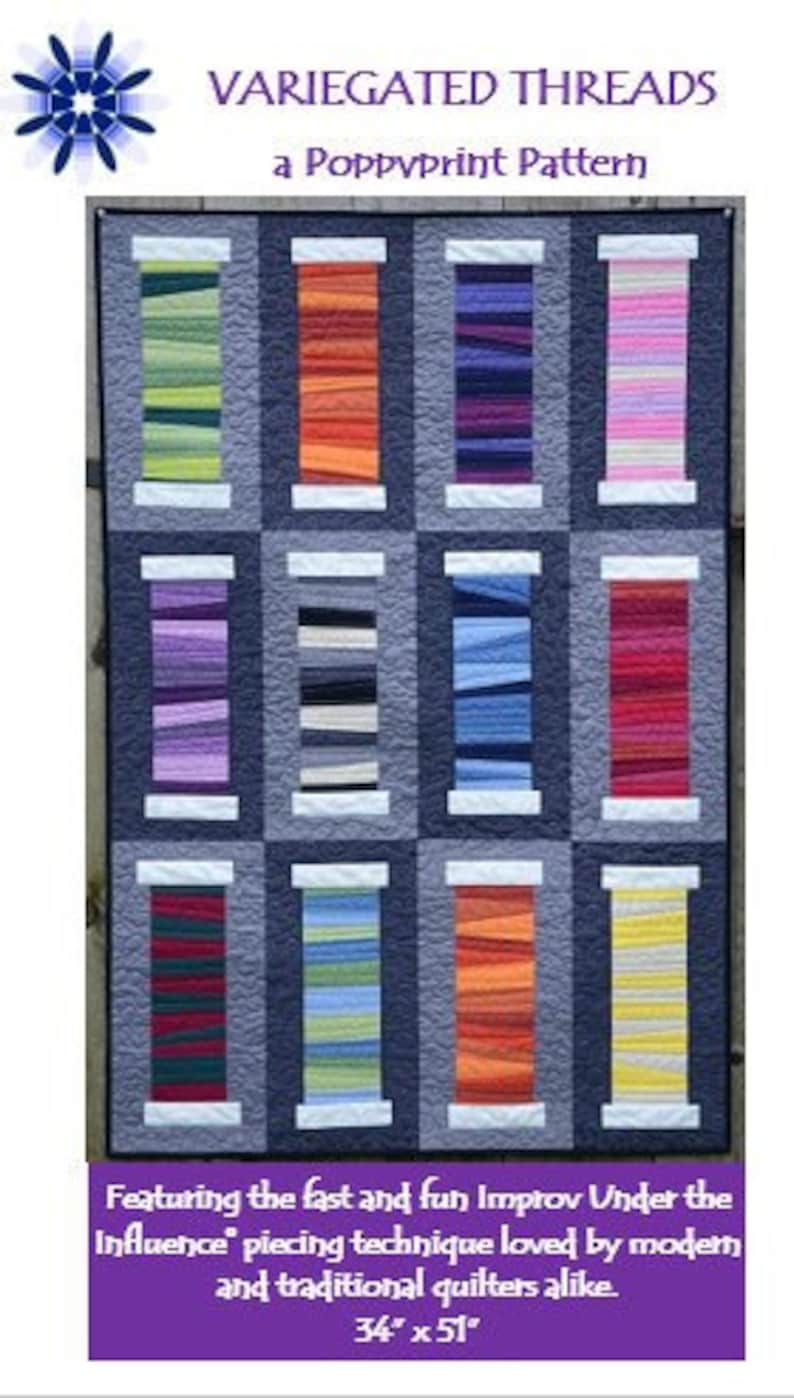 Variegated Threads QUILT PATTERN Etsy