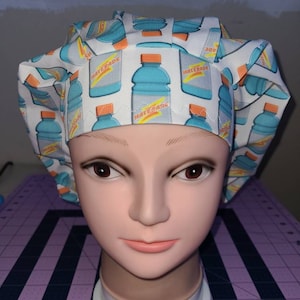 Haterade!  Surgical scrub bouffant hat