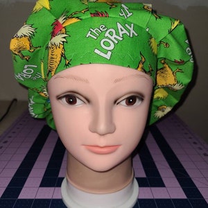 Kids Cartoon surgical scrub bouffant hat