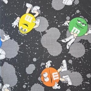 Candy (9 prints) surgical scrub bouffant hat, euro, skull cap splash EURO