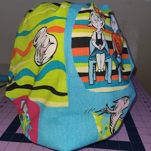 Kids Cartoon surgical scrub bouffant hat