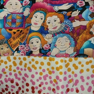 Fabric Ladies surgical scrub bouffant hat