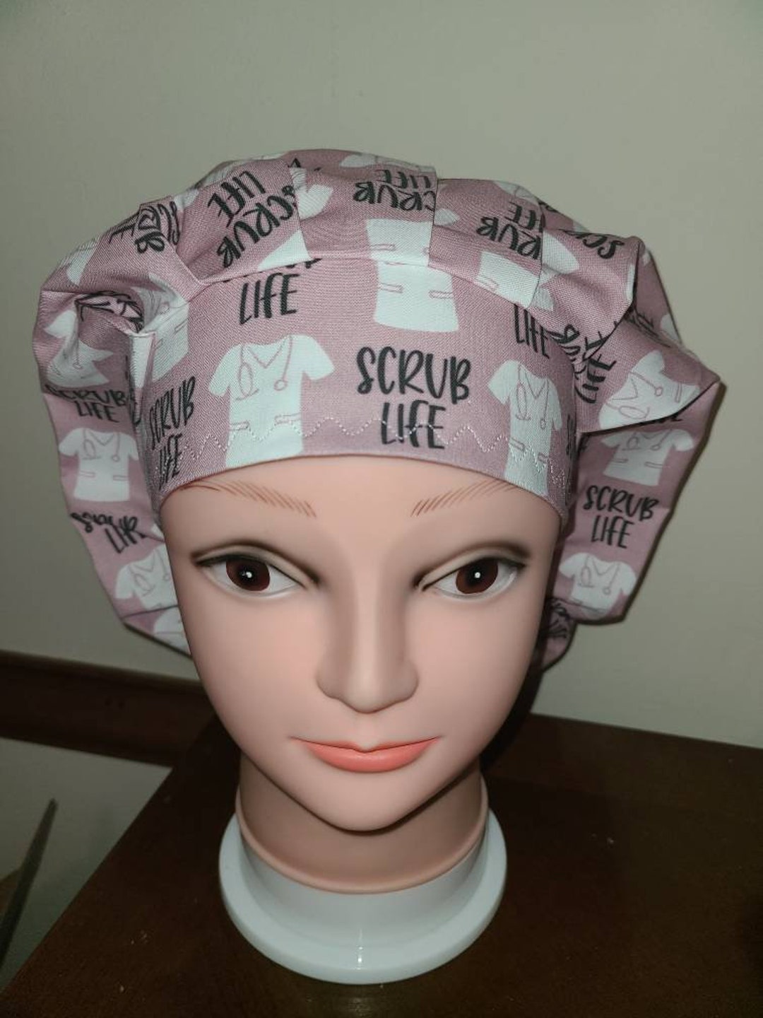Scrub Life Surgical Scrub Bouffant Hat Etsy