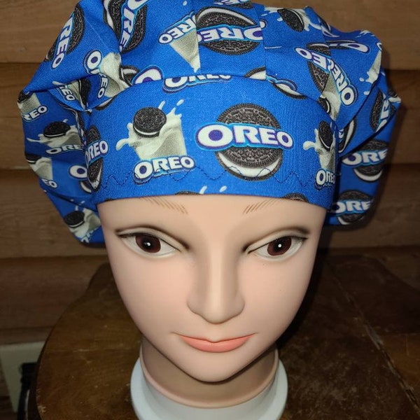 Cookies! (5 prints) Surgical scrub bouffant hat
