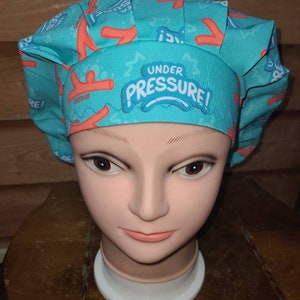 Vascular Surgery, Under Pressure surgical scrub bouffant hat