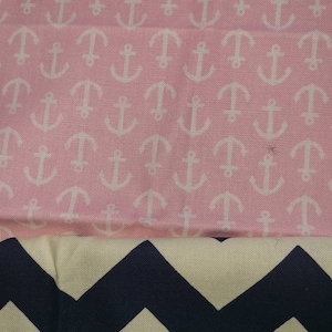 Anchors Away (2 prints) surgical scrub bouffant hat