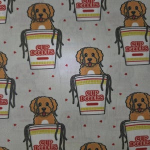 Cup O Doodles, dog surgical scrub bouffant hat