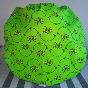 Grumpy Christmas Character (10 prints)  surgical scrub bouffant hat