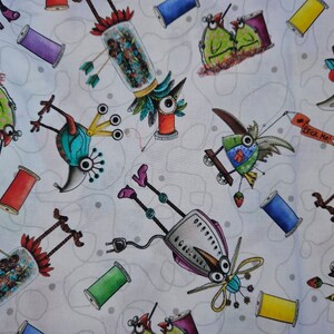 Sewing! Crafts (3 prints) surgical scrub bouffant hat