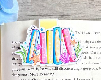 Summer Book Stack Magnetic Bookmark: Book Lover Gift