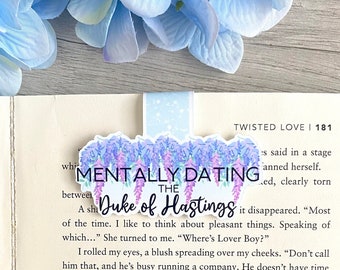 Duke of Hastings Magnetic Bookmark: Bridgerton Romance