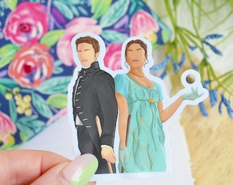 Regency Romance Book Sticker: Weather-Resistant Vinyl
