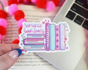 Romance Book Lovers Sticker for Valentines Day | Spicy book Sticker | Smut Reader | Romance book | Book Gifts | Gifts for Valentines Day