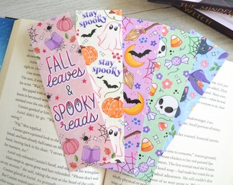 Marcapáginas retro de Halloween: un regalo kawaii y espeluznante para los amantes de los libros
