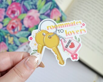 Roommate Romance Sticker: Spicy Book, Forced Proximity, Waterproof Vinyl