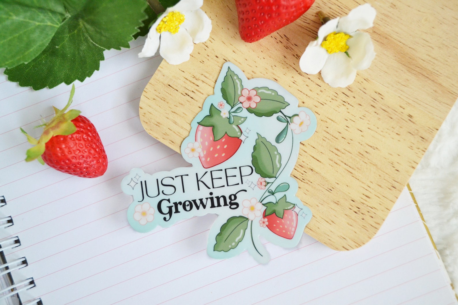 Sticker Kid Growing Keep Growing Sticker| Positivity Stickers | Growth Stickers | Cute ...