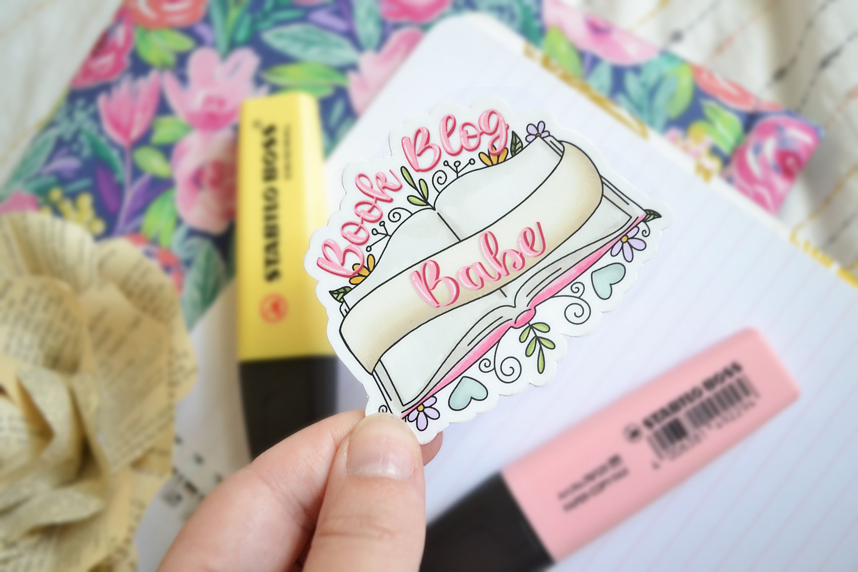 Bookstagram Vinyl Sticker Book Blog Book Sticker Etsy