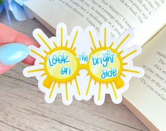 Sunshine Positivity Sticker | Happy Stickers | Positivity Sticker | Kawaii Sticker | Cute Stickers | Waterproof Sticker | Bright Side