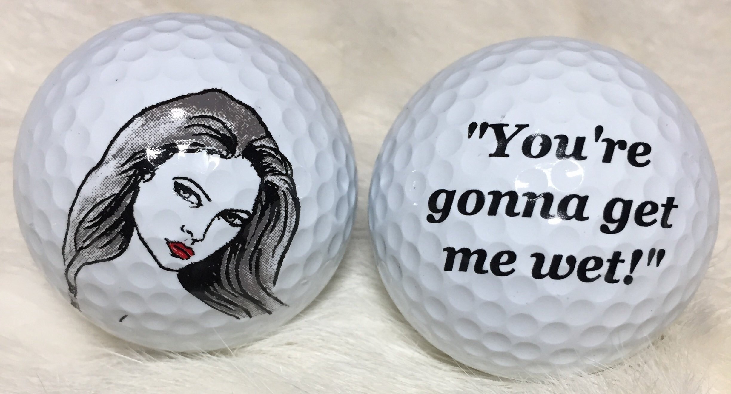 Sexy Naughty Novelty Golf Ball, Gift for Him, Valentines, Fathers Day