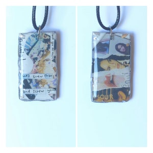 Sour Olivia Rodrigo Collage Necklace