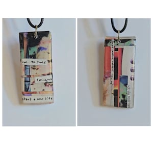 Sour Olivia Rodrigo Collage Necklace