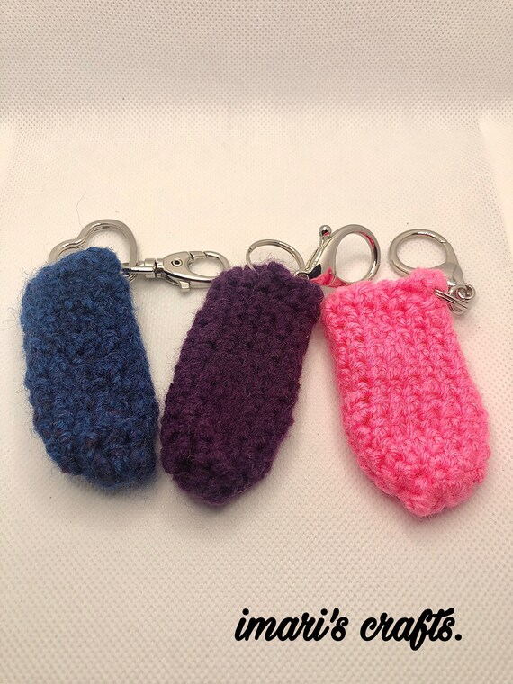 crochet chapstick holder