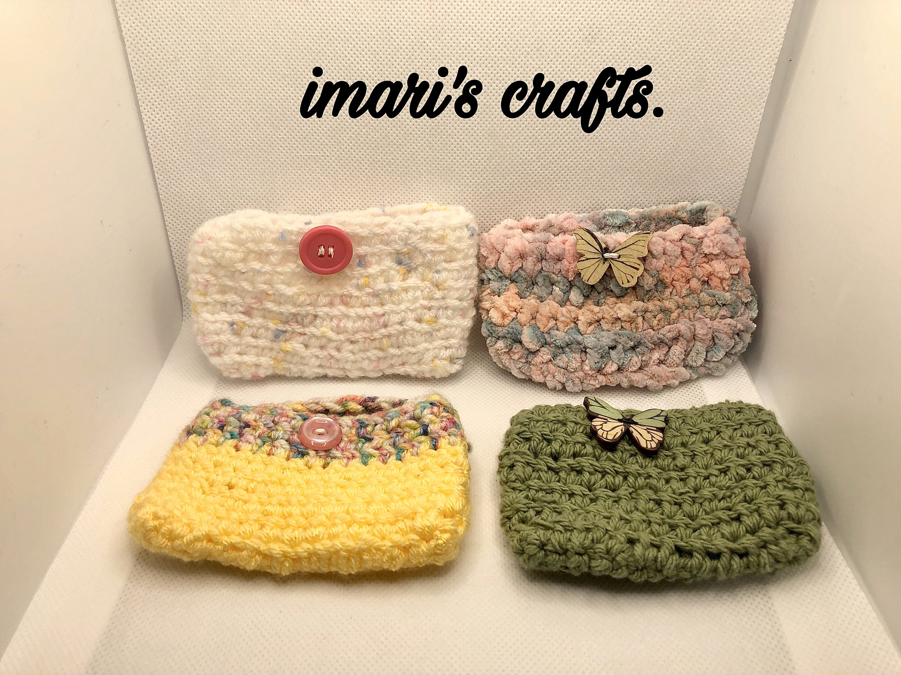 Crochet Business Card Holder Credit/Debit Card Holder Etsy