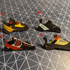 Boulder Shoe pins
