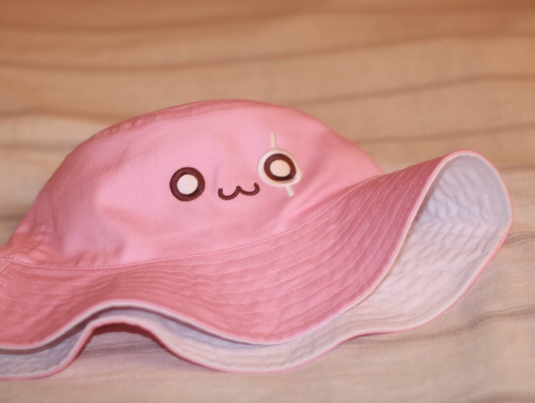Reversible Pink Bean Maple Story Bucket Hat Etsy