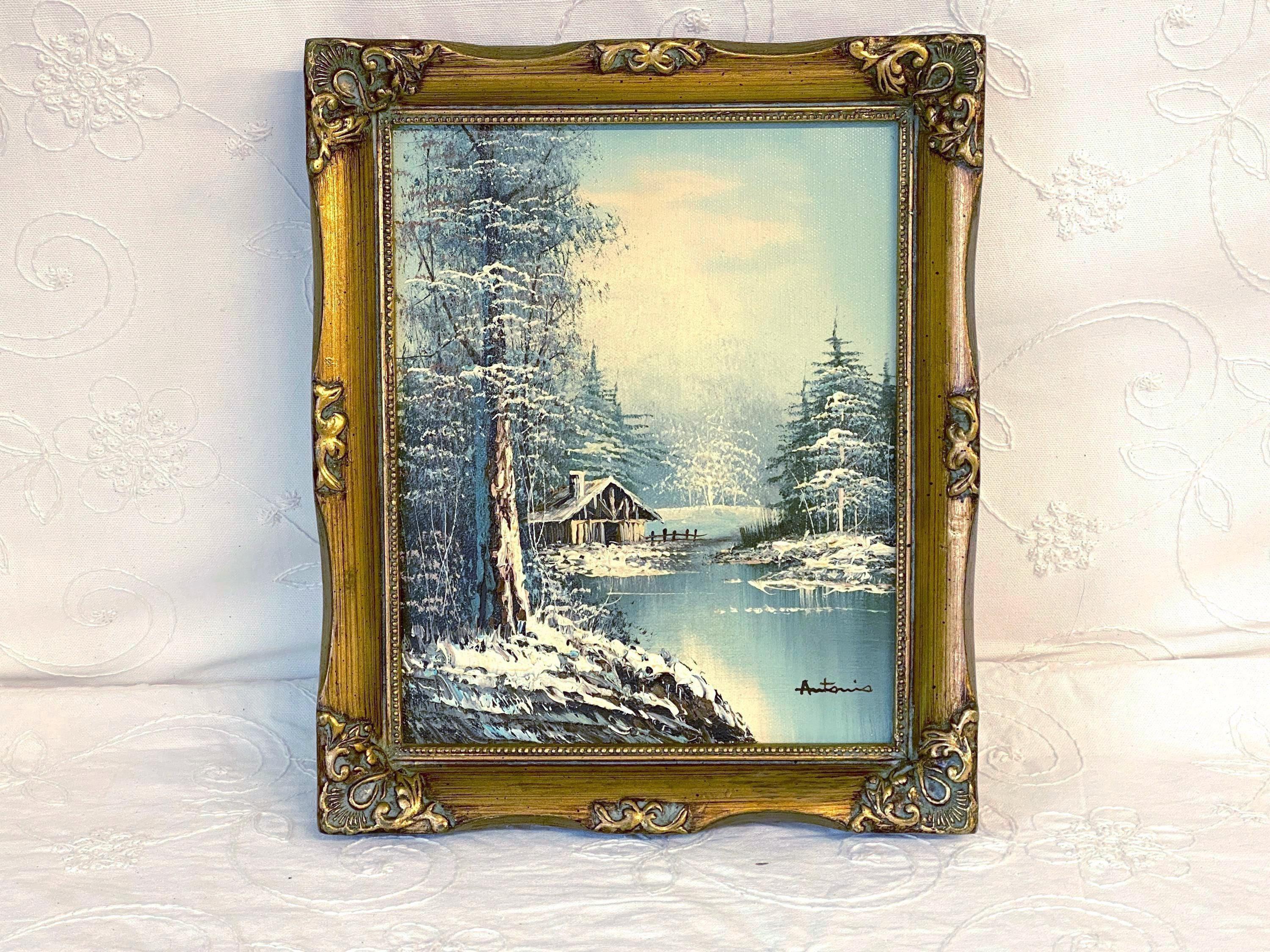 Oil Painting Antonio - Etsy