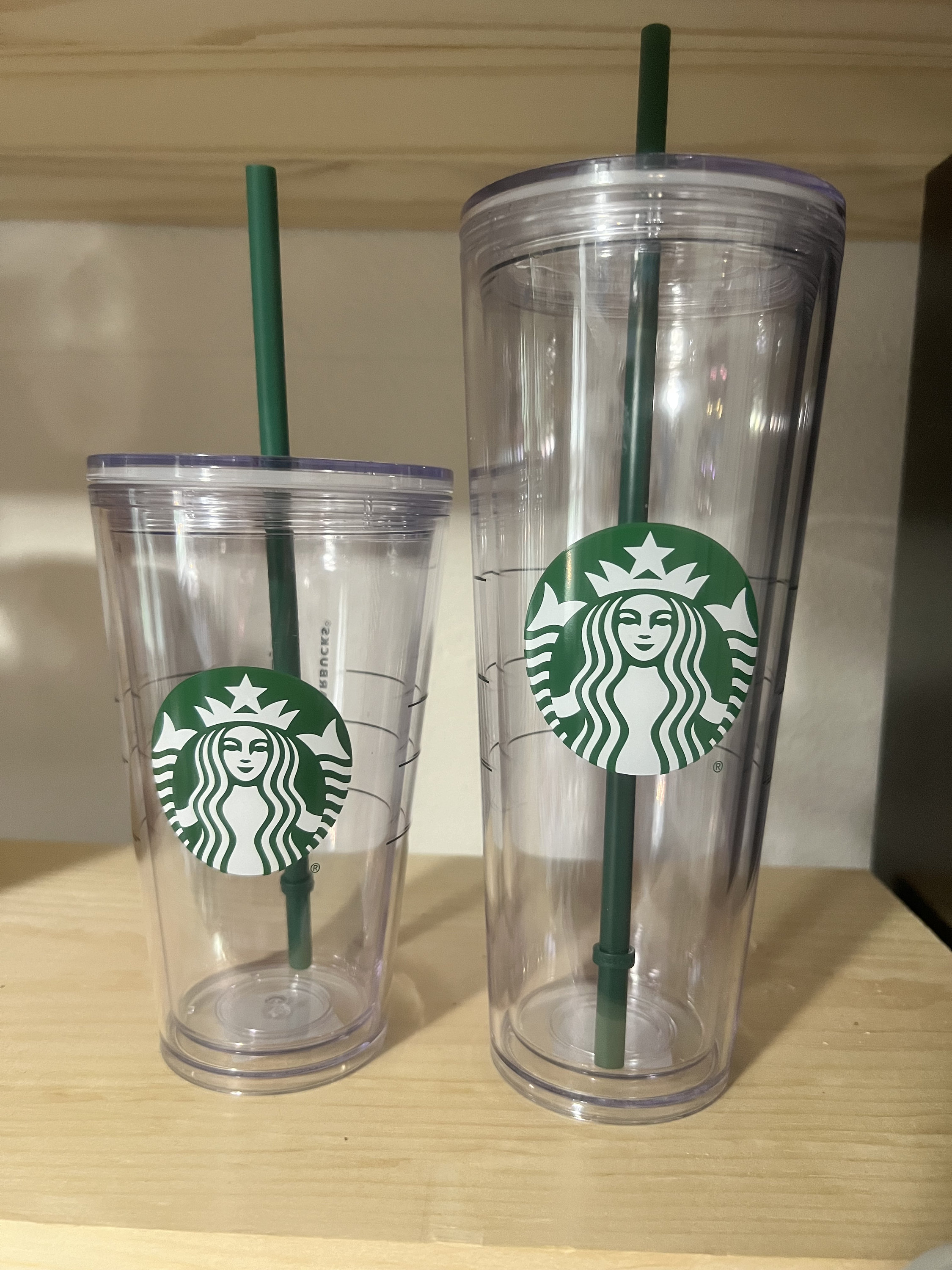 Starbucks Clear Double Wall Tumbler / Plain Clear Tumbler / 24 Oz Venti  Cold Tumbler / 16 Oz Cold Tumbler / -  Finland