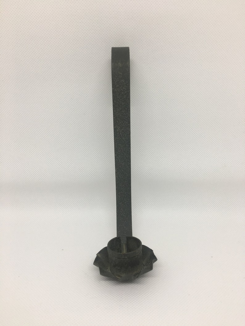 Primitive Taper Holder Taper Holder Country Taper Holder Tin Taper Holder Mason Jar Taper Holder